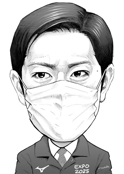 吉村知事 大阪府 Masa さんのイラスト ニコニコ静画 イラスト