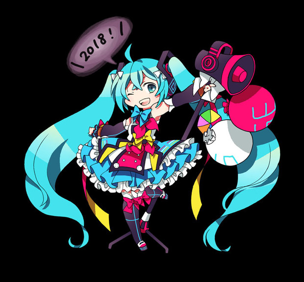 マジカルミライ18 浅井麻 さんのイラスト ニコニコ静画 イラスト