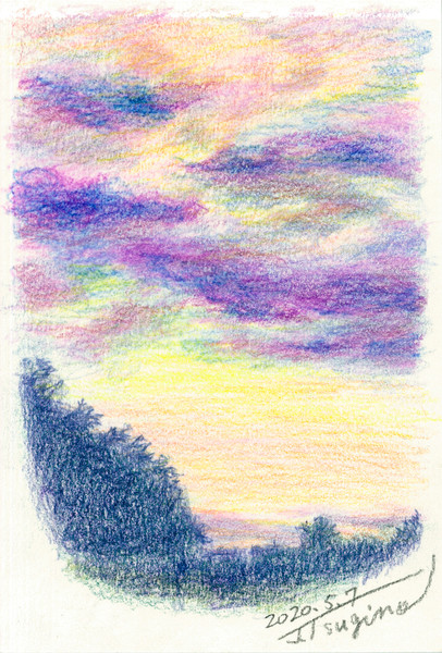 初夏の夕暮れ つぎの さんのイラスト ニコニコ静画 イラスト