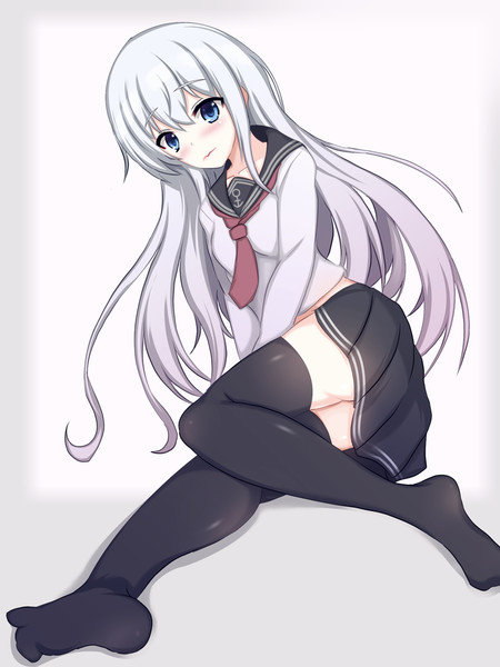 響ちゃんのニーソ足裏 六華院零 さんのイラスト ニコニコ静画 イラスト