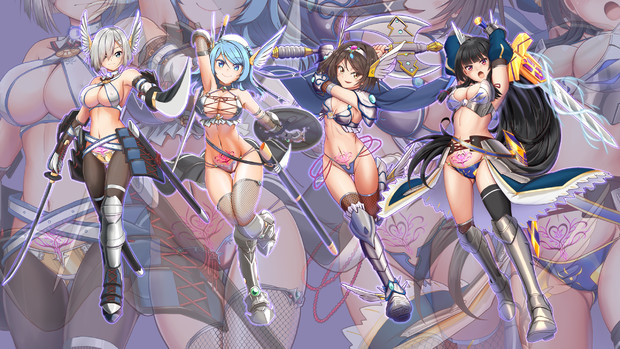 第十七駆逐隊ビキニアーマー部 もけろー さんのイラスト ニコニコ静画 イラスト