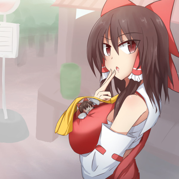 神社で待ち合わせするru姉貴 Ymnu さんのイラスト ニコニコ静画 イラスト