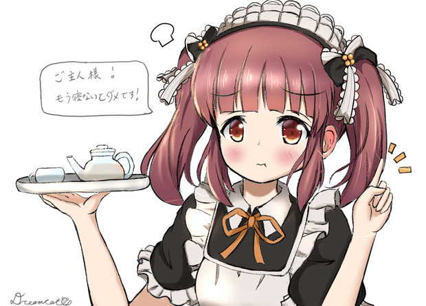 メイド智絵里に怒られたい Yumenekonari さんのイラスト ニコニコ静画 イラスト