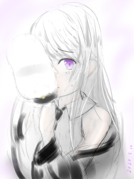 恥ずかしがって帽子で顔を隠すエンプラさん 鯖田吉 さんのイラスト ニコニコ静画 イラスト