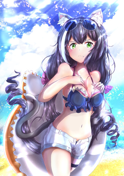 プリコネr 水着キャル サマー 炎天下にて しゅまし さんのイラスト ニコニコ静画 イラスト