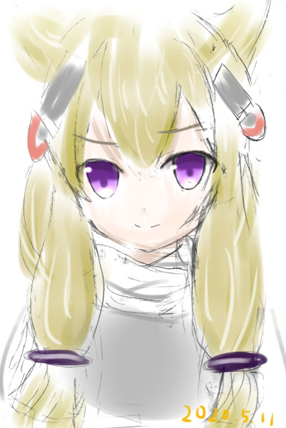 第6回アズレン版深夜の真剣お絵かき60分一本勝負 鯖田吉 さんのイラスト ニコニコ静画 イラスト