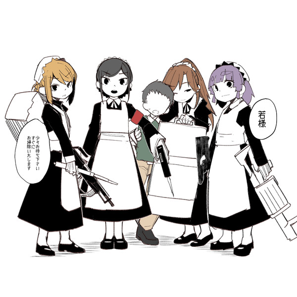 朝潮型侍女隊 綴p さんのイラスト ニコニコ静画 イラスト
