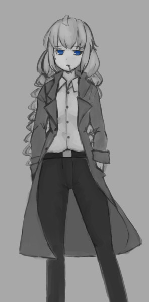かっこつけようとしてみた 鷹月 さんのイラスト ニコニコ静画 イラスト