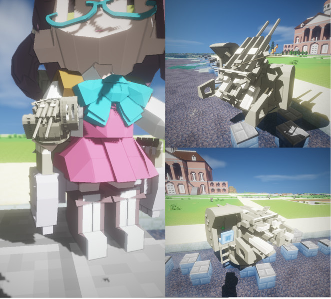 大砲 Nicosub静画