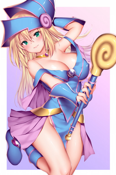 ブラック マジシャン ガール あゅ 鮎定食 さんのイラスト ニコニコ静画 イラスト