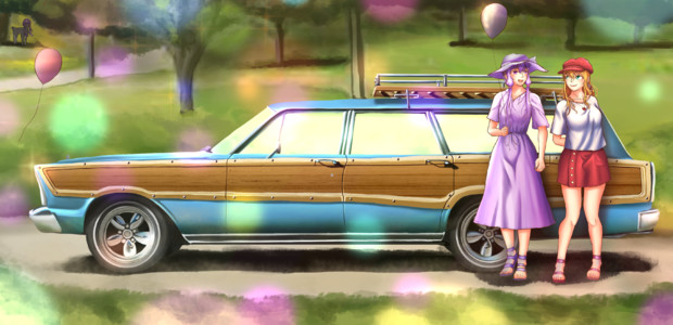 マキマキにはアメ車に乗ってほしい みか さんのイラスト ニコニコ静画 イラスト