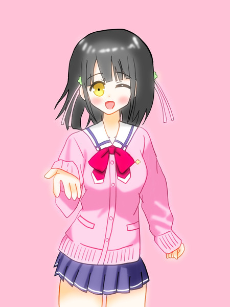 可愛いお隣さん 花坂結衣ちゃん 絵描きの冒険者katosan さんのイラスト ニコニコ静画 イラスト