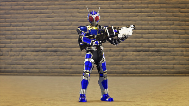 Mmdモデル配布あり 仮面ライダーg3 X Ver1 1 Hiroki さんのイラスト ニコニコ静画 イラスト