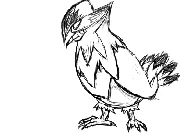 やや全力で描いたムクホーク Z Gok さんのイラスト ニコニコ静画 イラスト