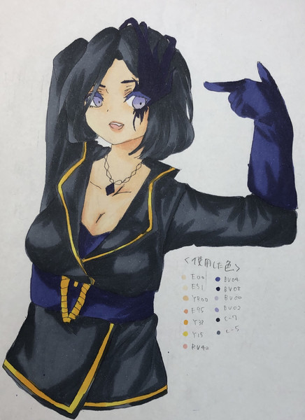 第五人格 踊り子 マルガレータ ツェレ コピック 闇夜 美月 さんのイラスト ニコニコ静画 イラスト