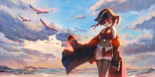 船長 星宮あき さんのイラスト ニコニコ静画 イラスト
