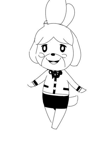 しずえさん ニコニコ静画 イラスト