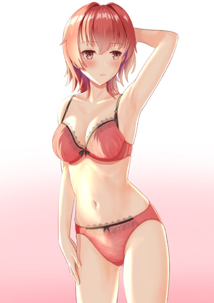 下着姿の鬼怒 ずき さんのイラスト ニコニコ静画 イラスト