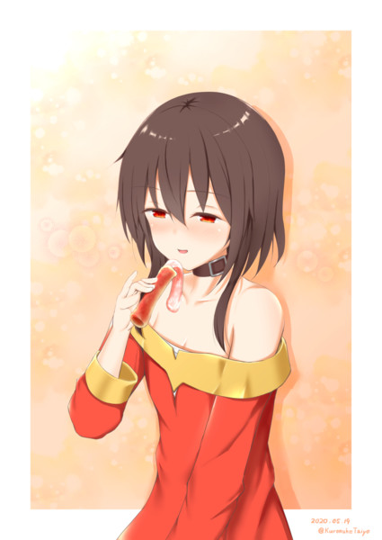 蟹食べめぐみん2 黒抜太陽 さんのイラスト ニコニコ静画 イラスト