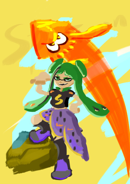 スプラトゥーン 鈴華雪 さんのイラスト ニコニコ静画 イラスト