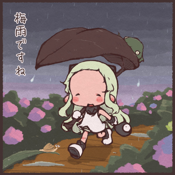 艦これ 稼働全サーバ群の少し早い梅雨入りメンテナンス アップデートらしいですね おかっぱ さんのイラスト ニコニコ静画 イラスト