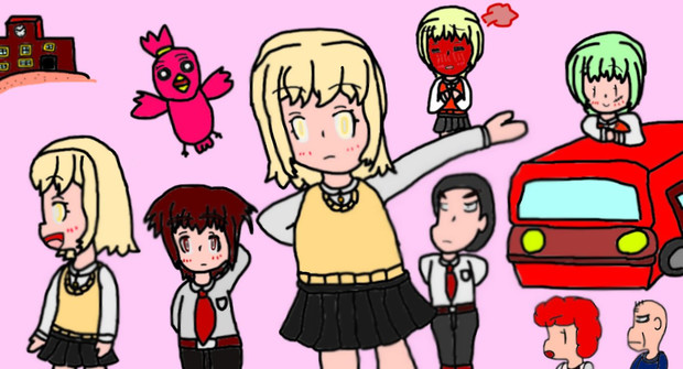 新キャラのサリアお嬢様とコトリちゃんです