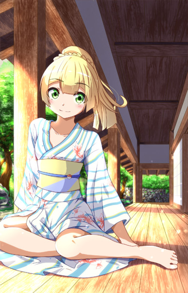 浴衣リーリエ 葱味噌 さんのイラスト ニコニコ静画 イラスト
