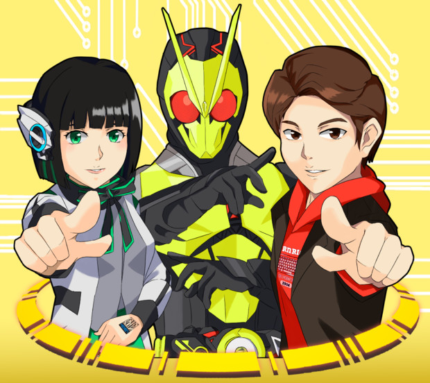 仮面ライダーゼロワン 飛電或人 イズ Miyabi さんのイラスト ニコニコ静画 イラスト
