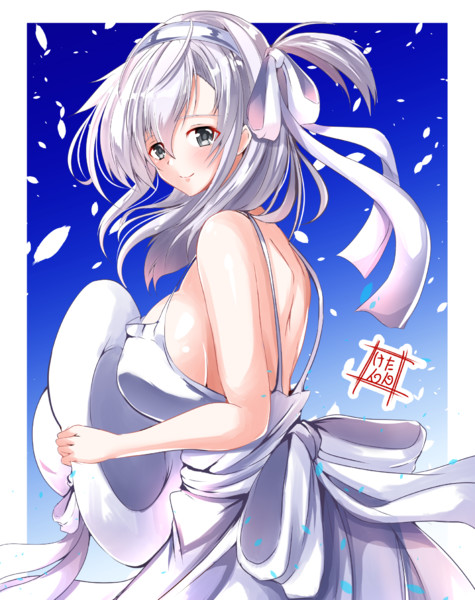 白ワンピのお涼 けんたん さんのイラスト ニコニコ静画 イラスト