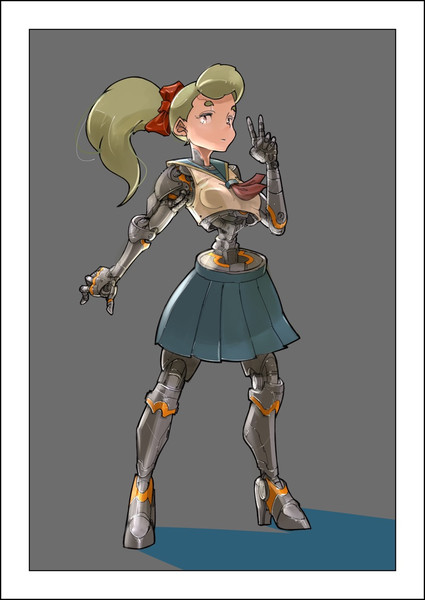 メカ少女 591 さんのイラスト ニコニコ静画 イラスト