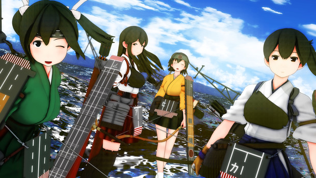 一航戦と二航戦 だの さんのイラスト ニコニコ静画 イラスト