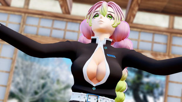 MMD】カナ式 甘露寺蜜璃「ホットミルク feat.じゅりお