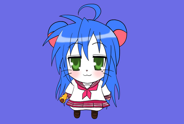 ハムスターになった泉こなた 絵描きの冒険者katosan さんのイラスト ニコニコ静画 イラスト