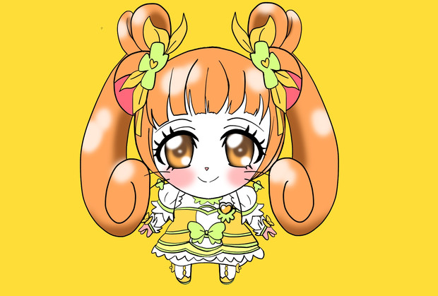 ハムスターになってもひだまりポカポカ ハムスターキュアロゼッタ 絵描きの冒険者katosan さんのイラスト ニコニコ静画 イラスト