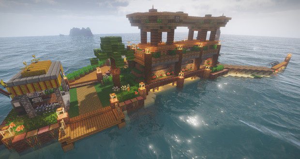 1 12 2 オシャレは建材だけのminecraft Part25前 ぽち さんのイラスト ニコニコ静画 イラスト