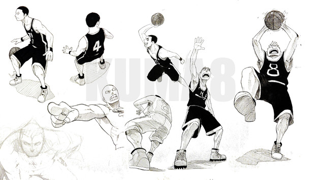 漫画系　バスケットボール