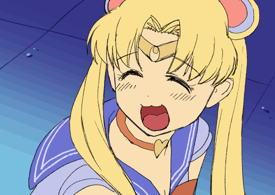 Gifアニメ セーラームーン人種問題を解決するセーラームーン 差詰そうたろう さんのイラスト ニコニコ静画 イラスト