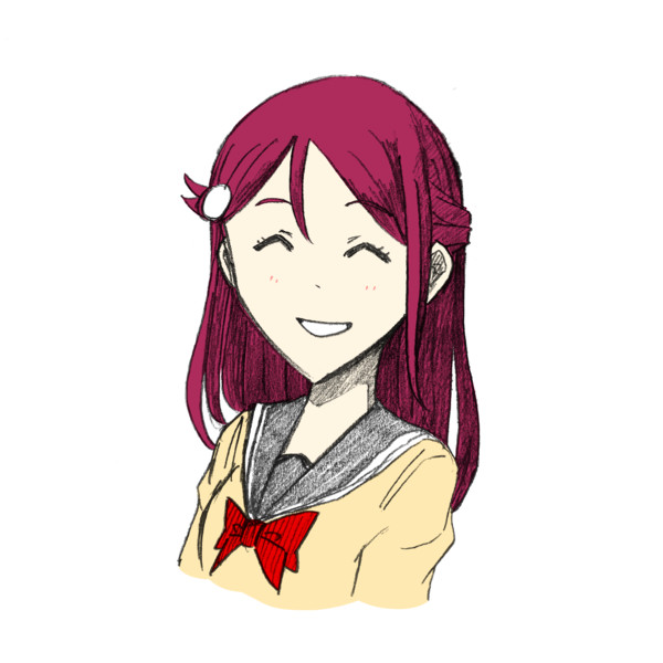 自分の画風で描く梨子ちゃん 水ポン酢 さんのイラスト ニコニコ静画 イラスト