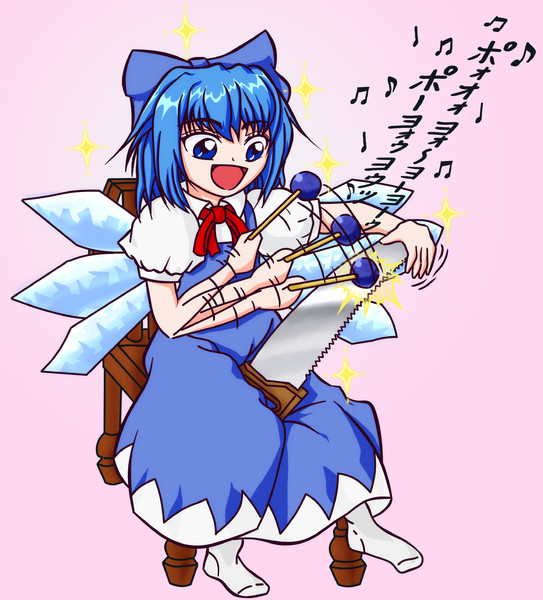 チルノの喋るノコギリ Minamiwwdw さんのイラスト ニコニコ静画 イラスト