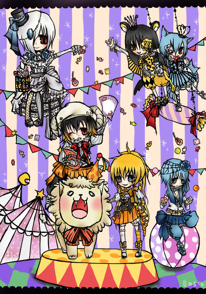 爆熱 創作 マジカル サーカス 手描きイラスト 開店祝い Pharmascope Org