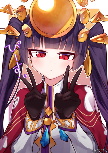 ちょうてんせいツクヨミちゃんだぶるぴーす わおん さんのイラスト ニコニコ静画 イラスト