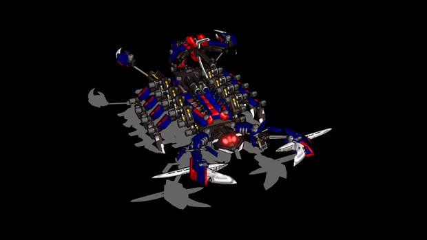 蠍「原始解放、ゼロブラスト」