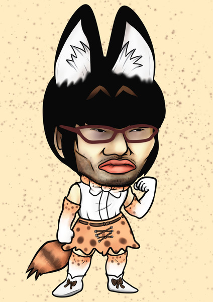 けもフレ脅迫モミアゲ男 ふぁぼたん さんのイラスト ニコニコ静画 イラスト
