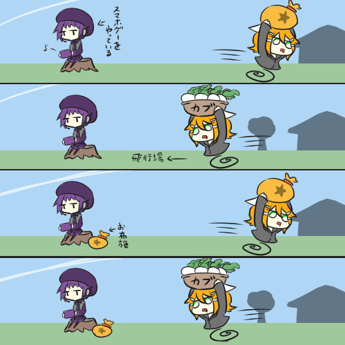 リンちゃんのような何か Nicosub静画
