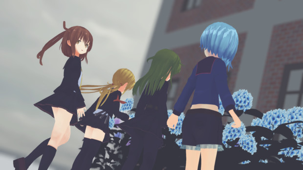【とある梅雨の日ver5】紫陽花