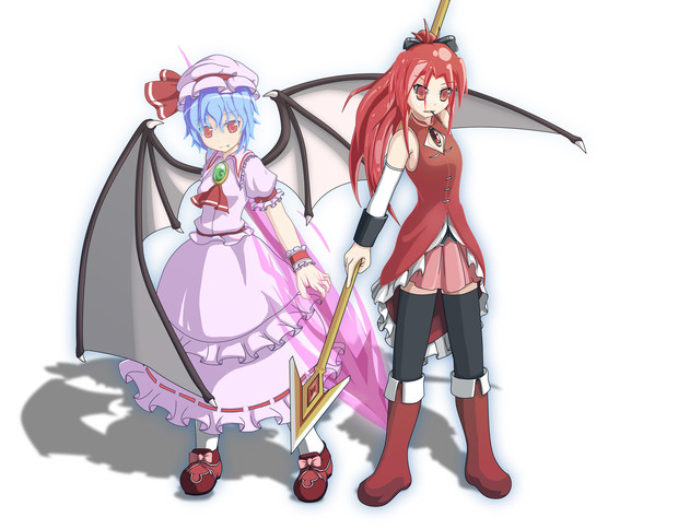 槍使いの二人 ポイフル さんのイラスト ニコニコ静画 イラスト