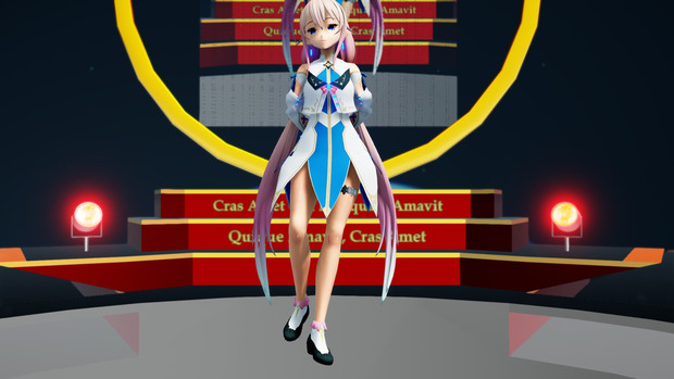 Mmd イドラファンタシースターサーガ Hex式 ステラv1 Electric Heart Premium V さんのイラスト ニコニコ静画 イラスト