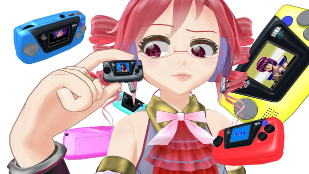 Mmd ゲームギアミクロ Aｈ7 さんのイラスト ニコニコ静画 イラスト