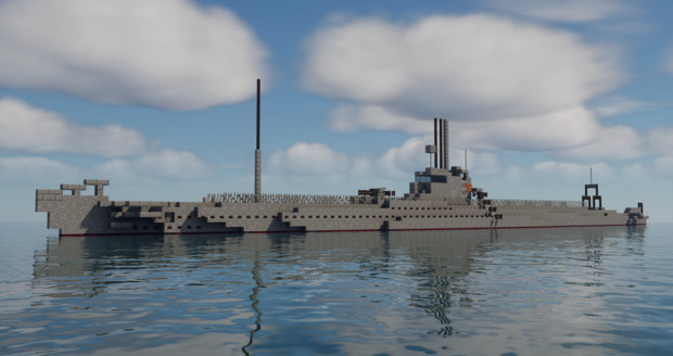 【Minecraft】伊号第百六十八潜水艦 1943
