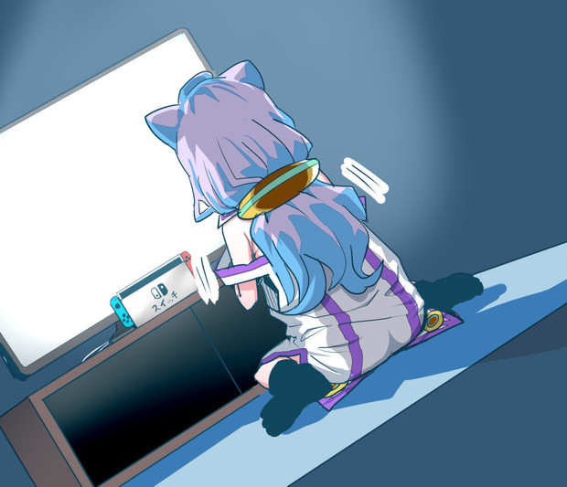 ゲームするハッカドール3号 とみた さんのイラスト ニコニコ静画 イラスト